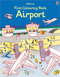 First colouring book: Airport