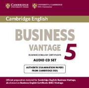 Cambridge English Business 5 Vantage Audio CDs (2)