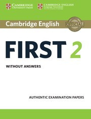 Cambridge English First 2 Student's Book without answers