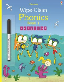 Wipe-clean phonics book 1