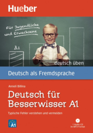 Deutsch für Besserwisser A1 Buch met MP3-CD