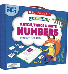 Learning Mats: Match, Trace & Write Numbers
