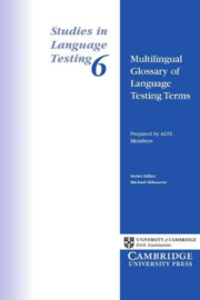 Multilingual Glossary of Language Testing Terms Paperback