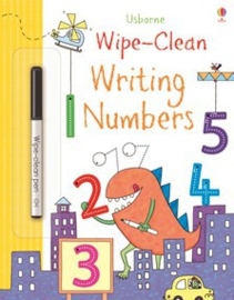 Wipe-clean writing numbers