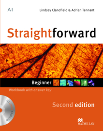 Straightforward 2nd Edition Beginner Level  Workbook & Audio CD with Key