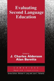 Evaluating Second Language Education Paperback