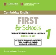 Cambridge English First for Schools 1 Audio CDs (2)