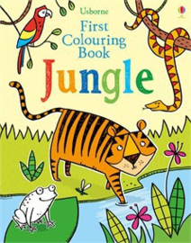 First colouring book: Jungle