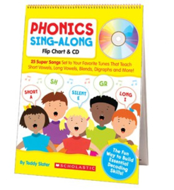 Phonics Sing-Along Flip Chart  CD