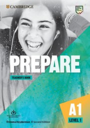 Prepare Second edition Level1 Teacher's Book with Downloadable Resource Pack (Class Audio, Video and Teacher's Photocopiable Worksheets)