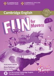 Fun for Starters, Movers and Flyers Fourth edition Movers Teacher's Book with downloadable audio  