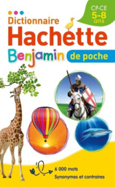 Dictionnaire Hachette Benjamin de poche - CP-CE, 5-8 ans