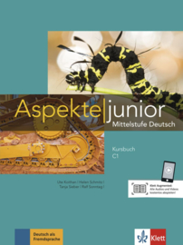 Aspekte junior C1 Studentenboek met Audio en Video