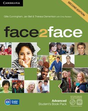 face2face Second edition Advanced Student's Book with DVD-ROM and Online Workbook Pack