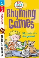 Stages 1-3: Biff, Chip and Kipper: Rhyming Games Flashcards