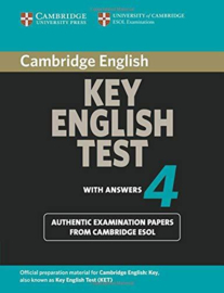 Cambridge Key English Test 4 Student's Book with answers
