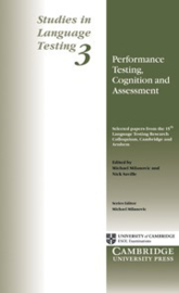 Performance Testing, Cognition and Assessment Paperback