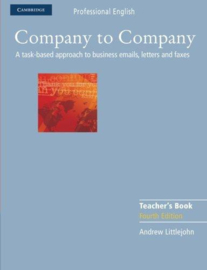 Company to Company Fourth edition Teacher's Book