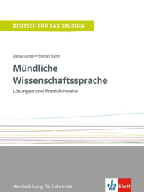 Mündliche Wissenschaftssprache Handreichung für Lehrende