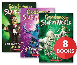 Goosebumps SlappyWorld #1-8 Bundle (Pack of 8)