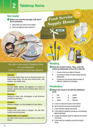 Career Paths Food Service Industries Student's Pack