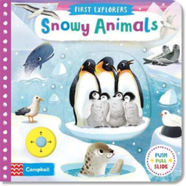 First Explorers: Snowy Animals Board Book (Jenny Wren)