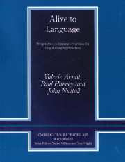 Alive to Language Paperback