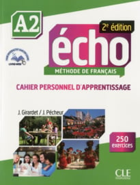 Écho - Niveau A2 - Cahier personnel dapprentissage + Livre web - 2ème édition