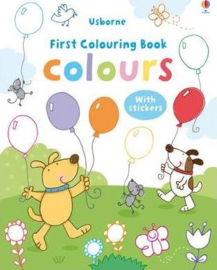 First colouring book: Colours