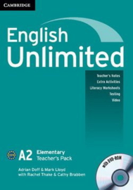 English Unlimited Combos Elementary A and B Teacher's Pack (Teacher's Book with DVD-ROM)