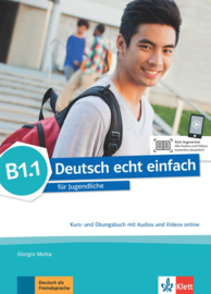 Deutsch echt einfach B1.1 Studentenboek en Oefenboek met Audio en Video online