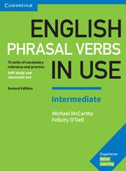 English Phrasal Verbs in Use Intermediate Second edition Book with answers