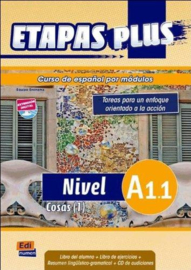 Etapas Plus A1.1 - Libro del alumno/Ejercicios + CD 