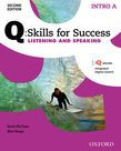 Q Skills For Success Intro Level Listening & Speaking Split Student Book A With Iq Online