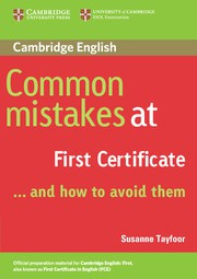 Common Mistakes at First Certificate... and how to avoid them Paperback