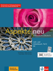 Aspekte neu B2 Studentenboek en Werkboek met Audio-CD Teil 2