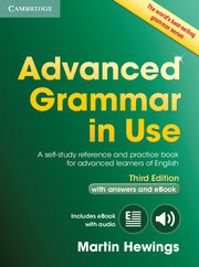 Advanced Grammar in Use Third edition Book without answers