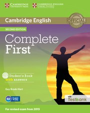 Complete First Second edition Student's Book with answers with CD-ROM with Testbank