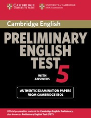 Cambridge Preliminary English Test 5 Student's Book with answers