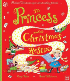 The Princess and the Christmas Rescue (Caryl Hart, Sarah Warburton) Hardback Picture Book