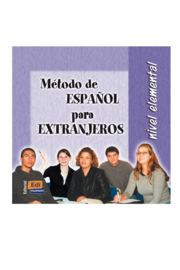 Método de español para extranjeros. Nivel elemental - CD