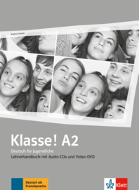 Klasse! A2 Lerarenboek met 4 Audio-CDs en 1 Video-DVD