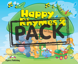 HAPPY RHYMES 2 PUPIL'S PACK 2 (CD & DVD PAL)