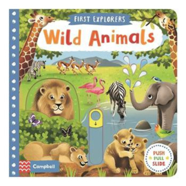 First Explorers: Wild Animals Board Book (Jenny Wren)