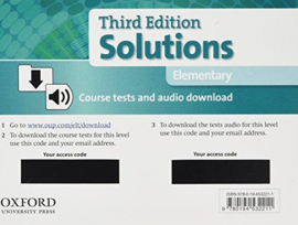 Solutions Elementary Course Tests Pack