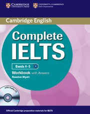 Complete IELTS Bands4-5B1 Workbook with answers with Audio CD