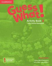 Guess What! Level3 Activity Book with Online Resources