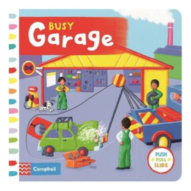 Busy Garage Board Book (Rebecca Finn)