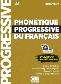 Phonétique progressive du français - Niveau débutant - Livre + CD - 2ème édition - Nouvelle couverture