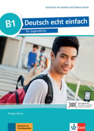 Deutsch echt einfach B1 Studentenboek met Audio en Video online